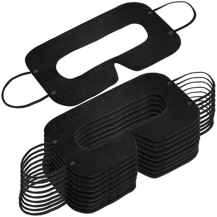 100 PCS Black Protective Hygiene VR Eye Mask Sanitary Disposable Eye mask pads for 3D VR Glass