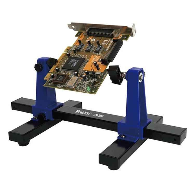 Proskit SN-390 Adjustable Rotary Welding Auxiliary Clamp Seat Circuit Board Repair Fixture
