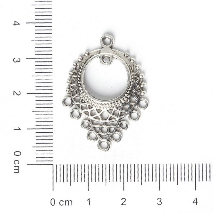 6 PCS Zinc Alloy Antique Silver DIY Metal Charms Pendants