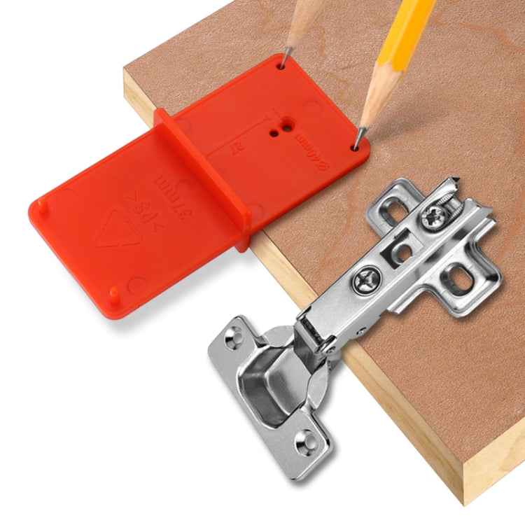 35 / 40mm Hinge Opening Positioner Hinge Template Drilling Positioning Plate