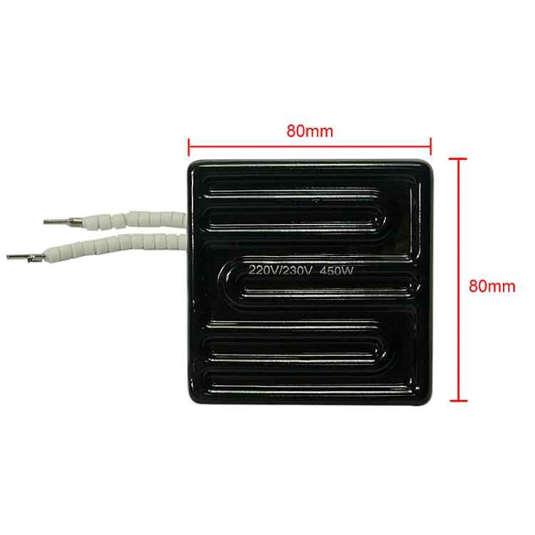 80*80mm ceramic heating plates 450W for BGA rework station