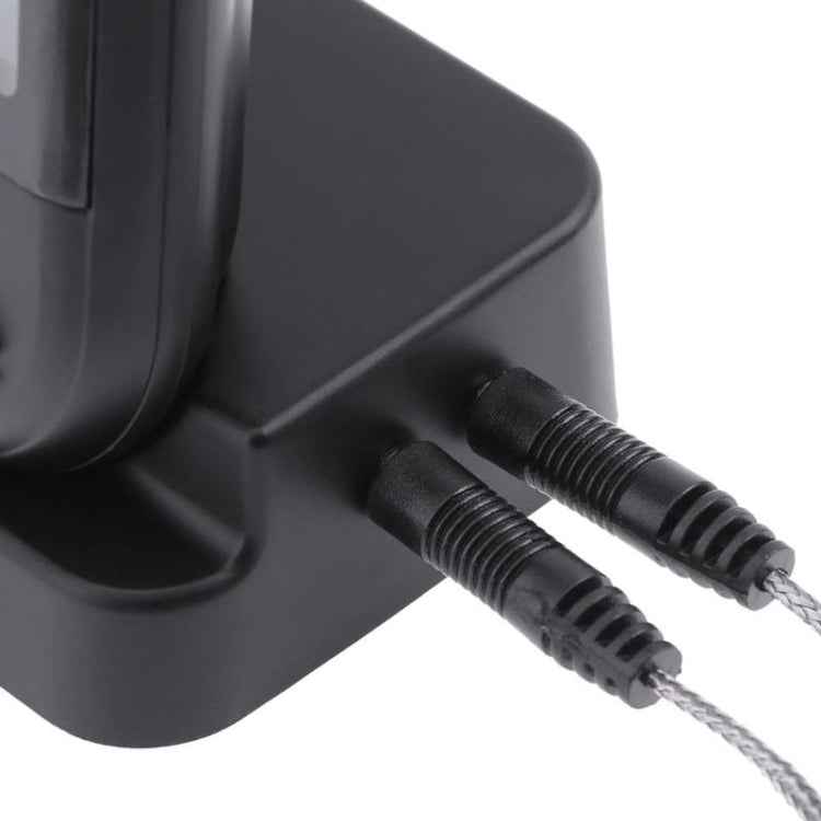 Double Probes Wireless Digital Kitchen Thermometer LCD Display Temperature Timer Alarm for Cooking Meat Grill Oven Food BBQ