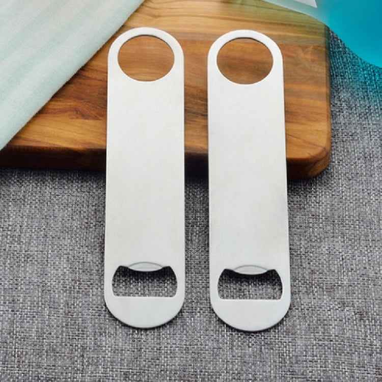 2 PCS Stainless Steel Bottle Opener Creative Multipurpose Beer Soda Lid Opener
