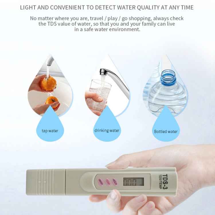 Digital TDS Meter Tester Filter Water Quality Purity Tester Drinking Water Minerals Testing Tool