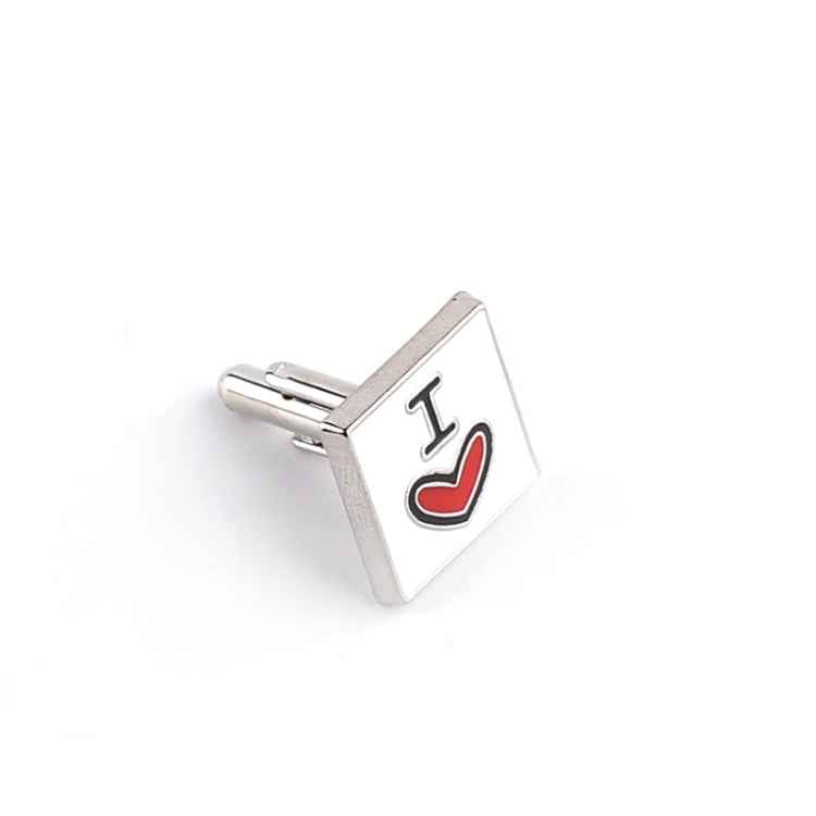 Fashion Good Husband Cuff Link, Men Shirt Charm Zinc Alloy Cufflinks