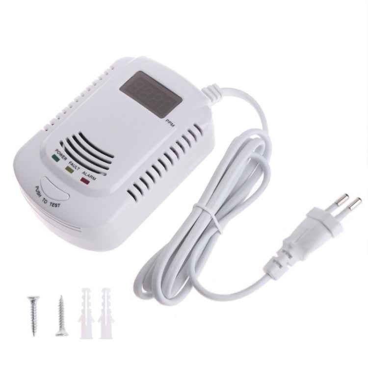 Coalgas Natural Gas Methane Propane Leak Detector Tester Measurer Home Security Tool, EU Plug