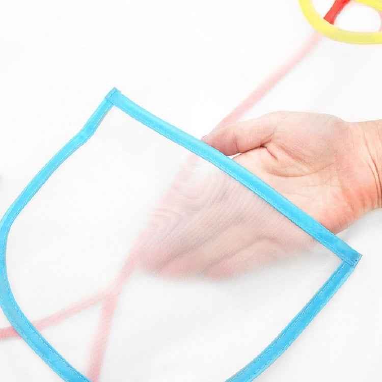 Drawing Waterproof Anti-dirty Transparent Apron for Children