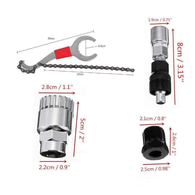 Bicycle Mountain Bike Repair Tool Set Multifunctional Repair Wrench