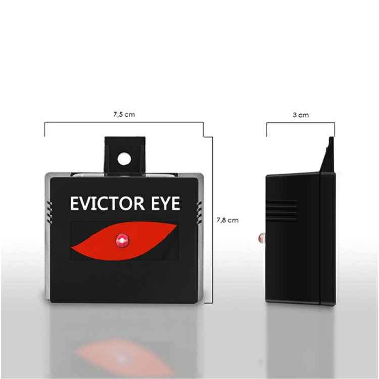 2 Pcs/Pack Solar Repeller Ranch Farm Wild Hawkeye Animal Repeller