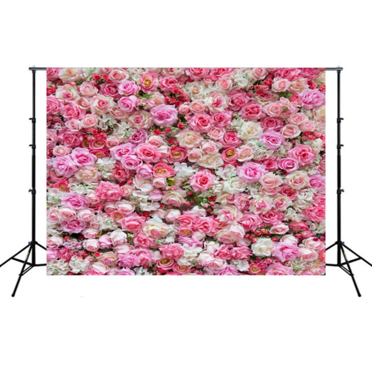 2.1m x 1.5m Flower Wall Simulation Rose Wedding Party Arrangement 3D Photography Background Cloth, H1 Flower Wall, H2 Flower Wall, H3 Flower Wall, H4 Flower Wall