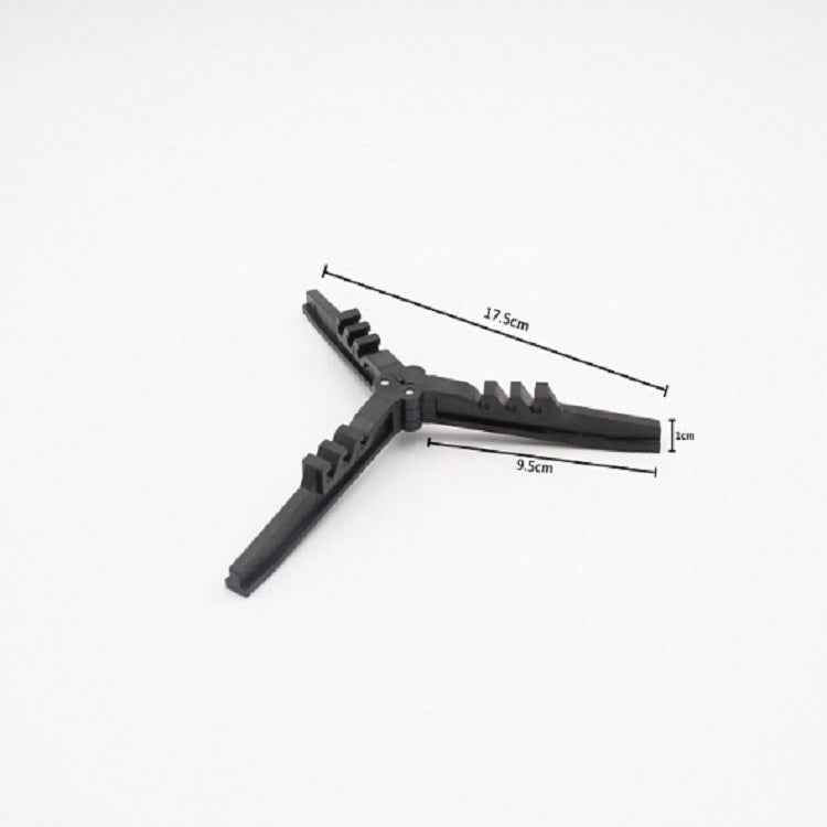 Outdoor Stove Flat Gas Tank Long Gas Tank Base Three-legged Bracket Collapsible Gas Cylinder Bracket