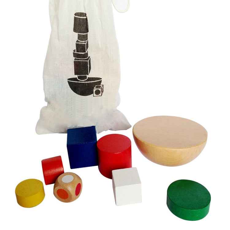Puzzle Wooden Toys Hemisphere Balance Game Balance Training Toys for Children