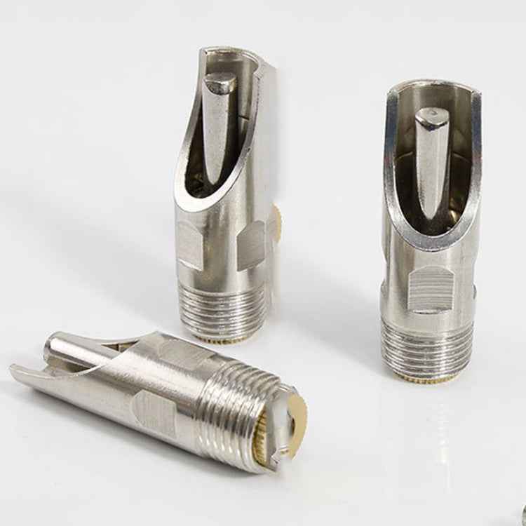 Duckbill Drinking Fountain Stainless Steel with Copper Cap Oblique Pig Mouth Livestock Machinery Pig Raising Equipment, Duckbill Drinking Fountain