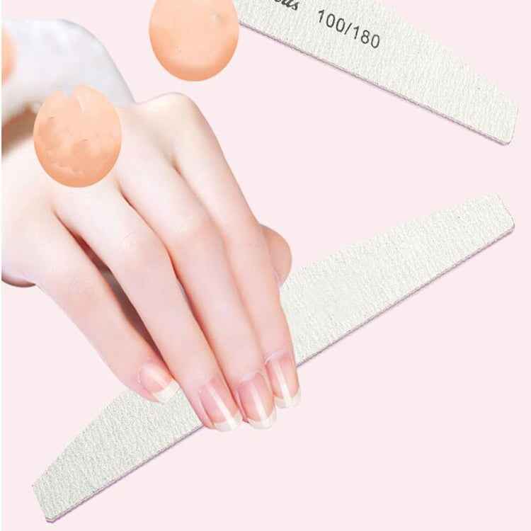 4 PCS Nail File Sandpaper Nail Sanding Grinding Polishing Manicure Care Tools