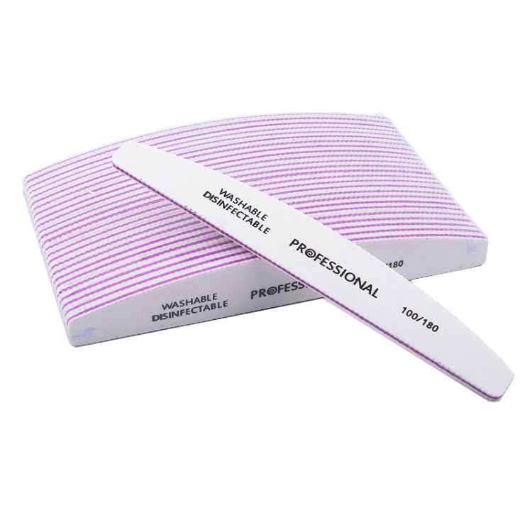 4 PCS Nail File Sandpaper Nail Sanding Grinding Polishing Manicure Care Tools