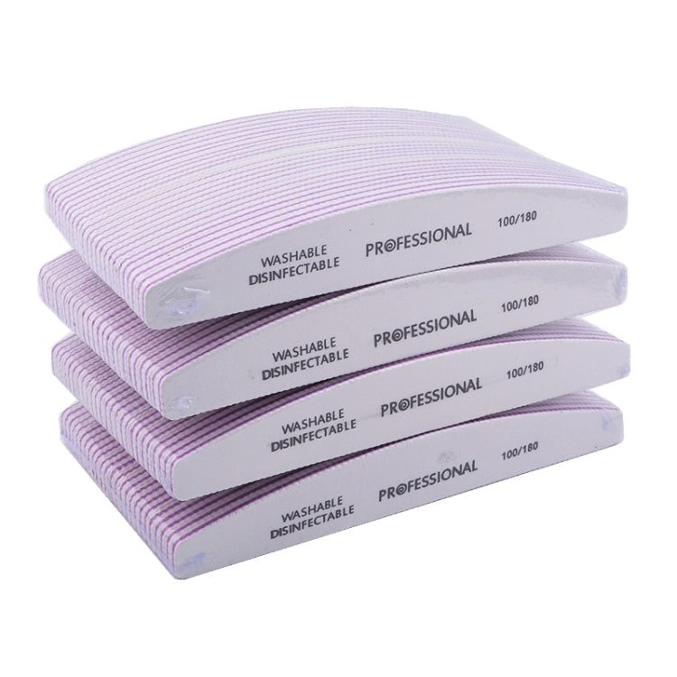 4 PCS Nail File Sandpaper Nail Sanding Grinding Polishing Manicure Care Tools