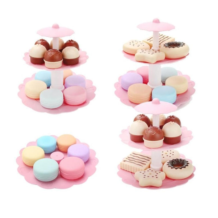 Kids Food Toy Children Cake Desserts Tower Party Tea Set Pretend Role Play Food Toys