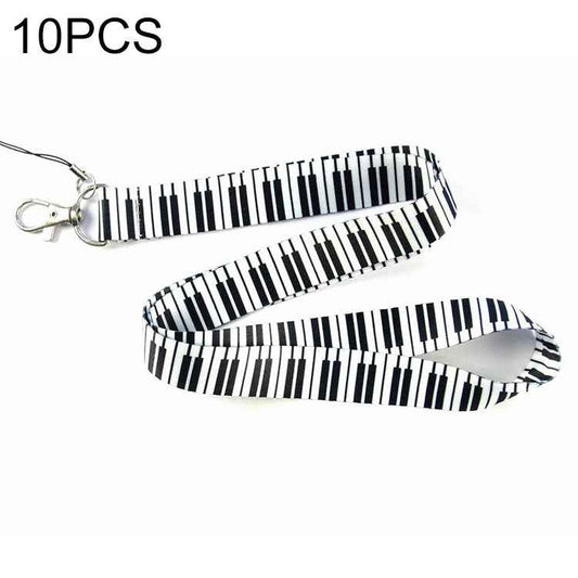 10 PCS Neck Lanyard for Label / ID / Badge / Mobile Phones, Size: 50 x 2cm
