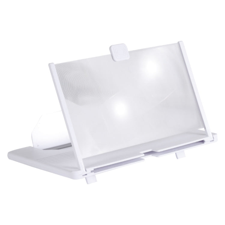 12 Inch Pull-Out Mobile Phone Screen Magnifier 3D Desktop Stand