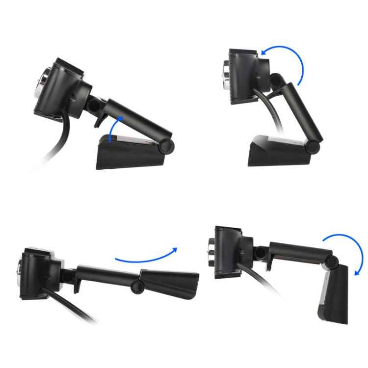 HXSJ USB Webcam HD 300 Megapixel PC Camera with Absorption Microphone