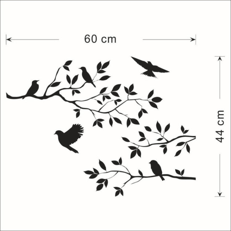 Personality Cartoon Bird Living Room Bedroom Home Decoration Wall Stickers
