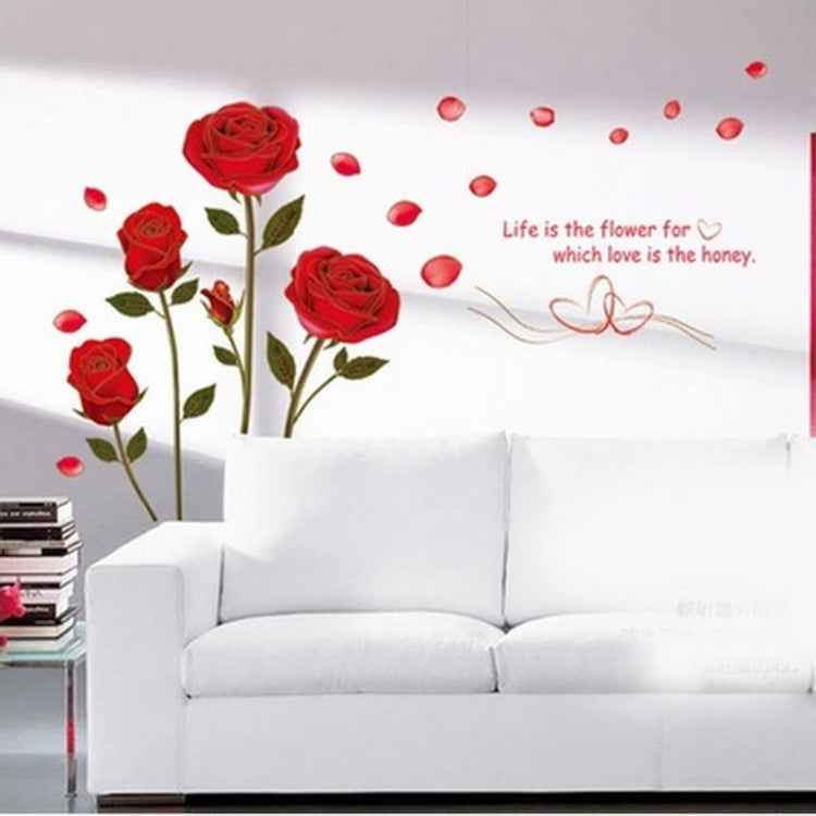 Removable Flower Wall Sticker Mural DIY Decal Home Room Art Decoration