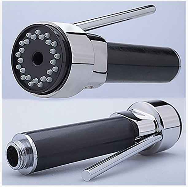 Kitchen Sink Chrome Faucet Nozzle Replacement Head Hand-held ABS sprinkler