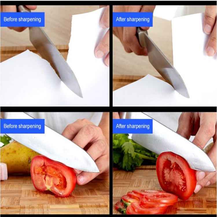 Double Sided Knife Sharpener Super Fine Grinder Sharpen Tool