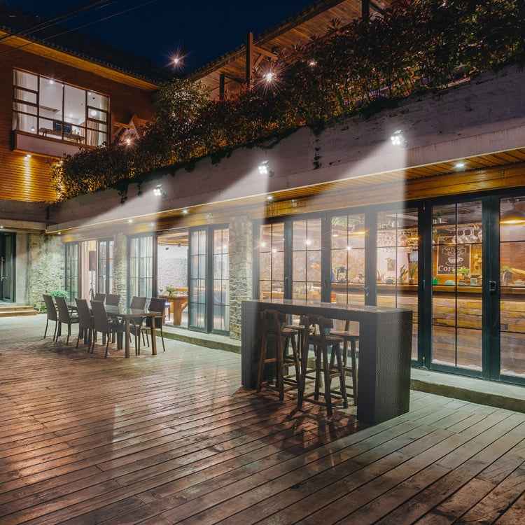 3W 4 LEDs SMD 3535 Outdoor Lighting Wireless Motion Sensor Outside Spotlight LED Wall Light