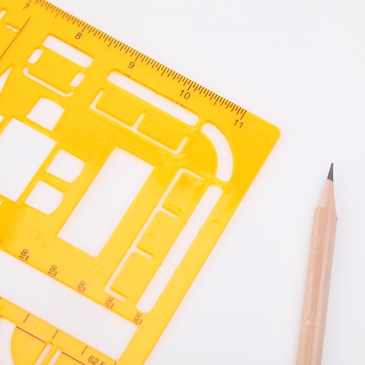 Ruler Universal Furniture Construction Template Ruler School Accessories