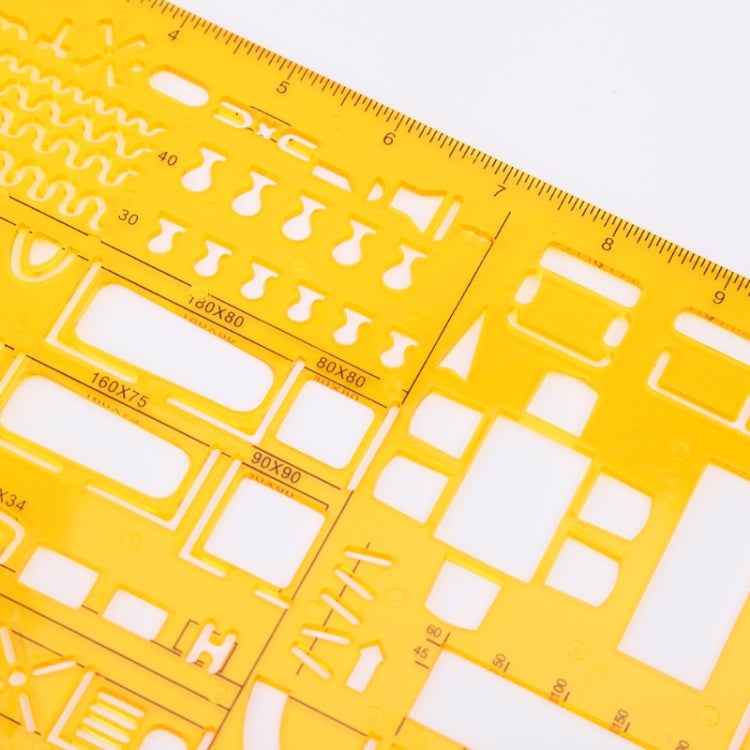 Ruler Universal Furniture Construction Template Ruler School Accessories