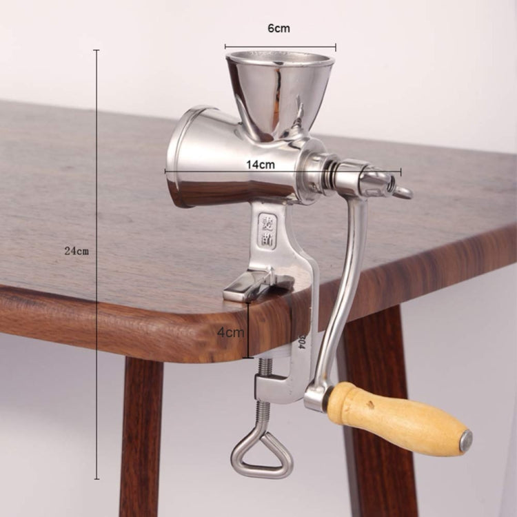 Household Stainless Steel Manual Grinder Home Coffee Tools Grinding Mill Machine for Soy Peanut