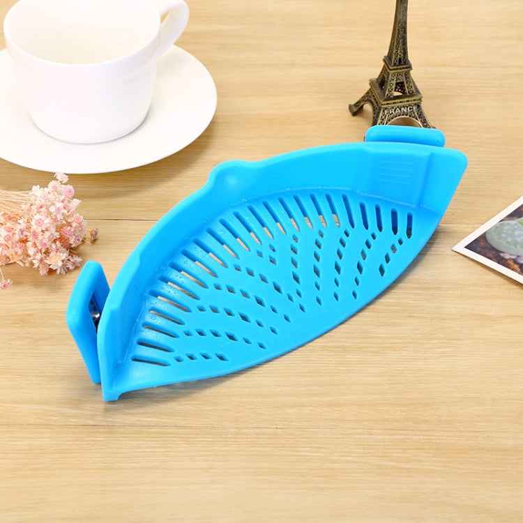 Silicone Pot Filter Kitchen Clip Pot Filter Drain Excess Liquid Drain Pasta Vegetable Cookware