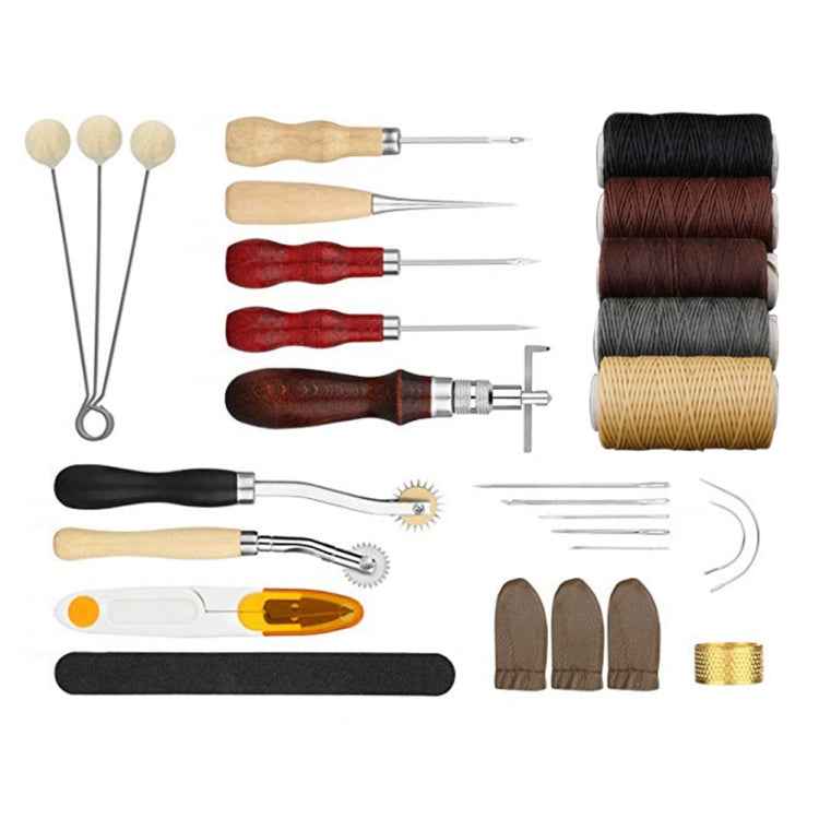 28 in 1 46 Style DIY Sewing Tools Leather Craft Tools Handmade Tools Set