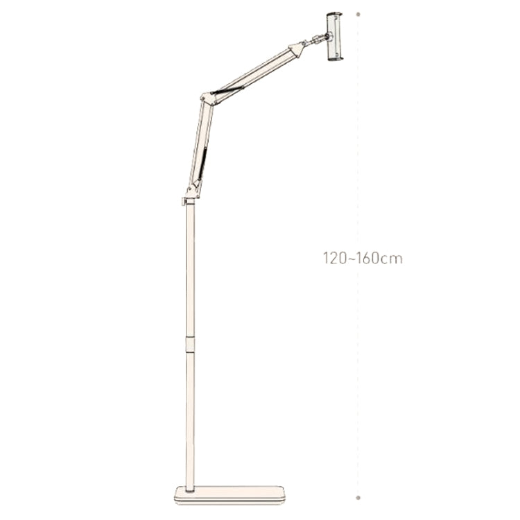 Live Folding Multifunctional Floor Stand For 4-13 Inch Cell Phone/Tablet/Switch