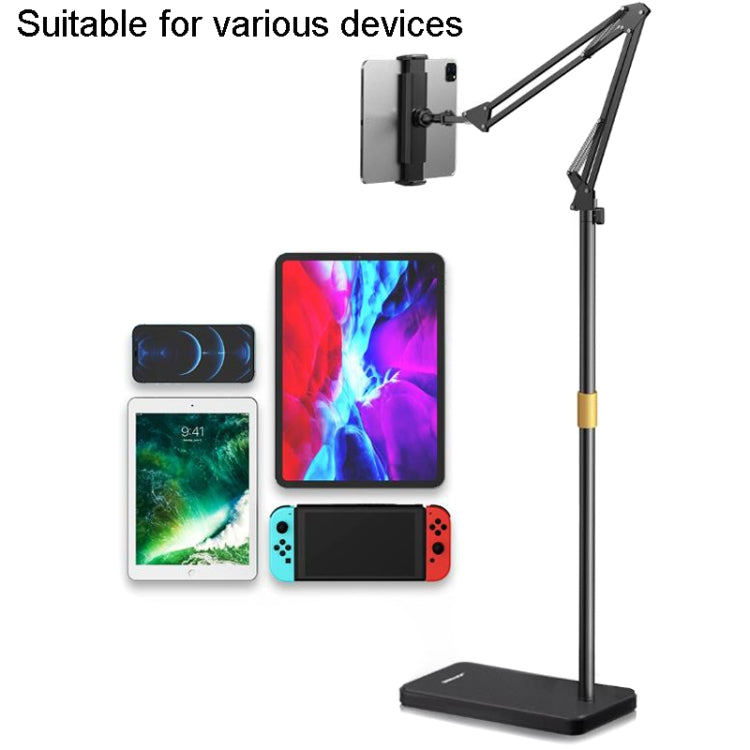 Live Folding Multifunctional Floor Stand For 4-13 Inch Cell Phone/Tablet/Switch