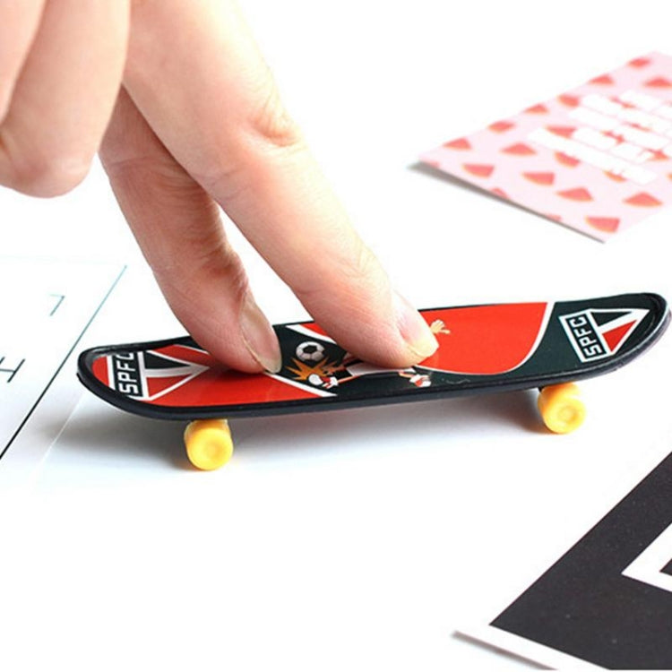 10 PCS Mini Finger Skateboard Creative Fingertip Sports Toys, Random Style Delivery, 10 PCS Mini Finger Skateboard