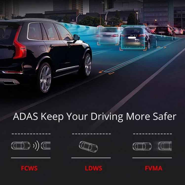 Anytek T22 Car Camera 5 inch IPS Touch-Screen Dual Lens FHD 1080P Car DVR Camera