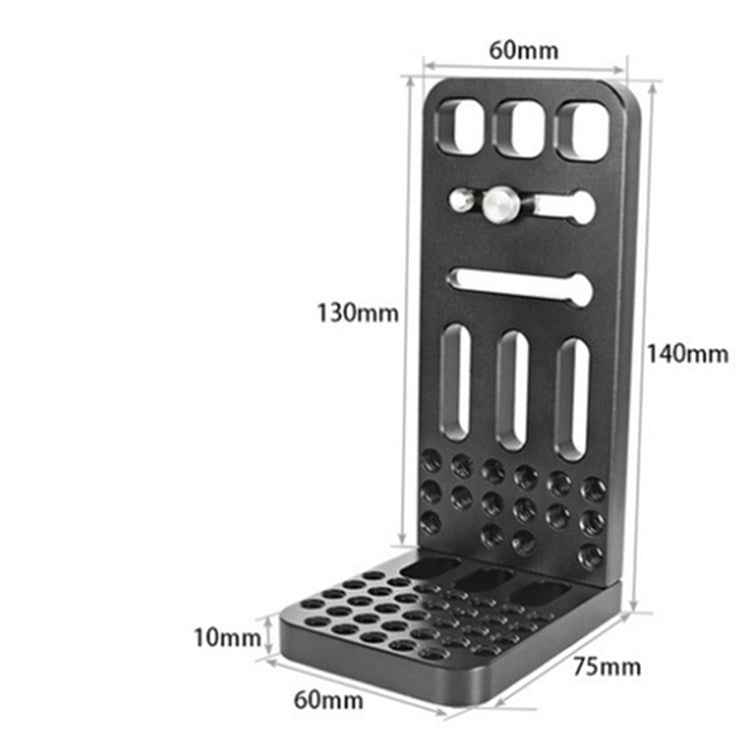BENXIN L130A Universal Vertical Clapper Is Suitable For SLR Stabilizer Quick-install Plate Tripod Hydraulic Head Vertical Clapper