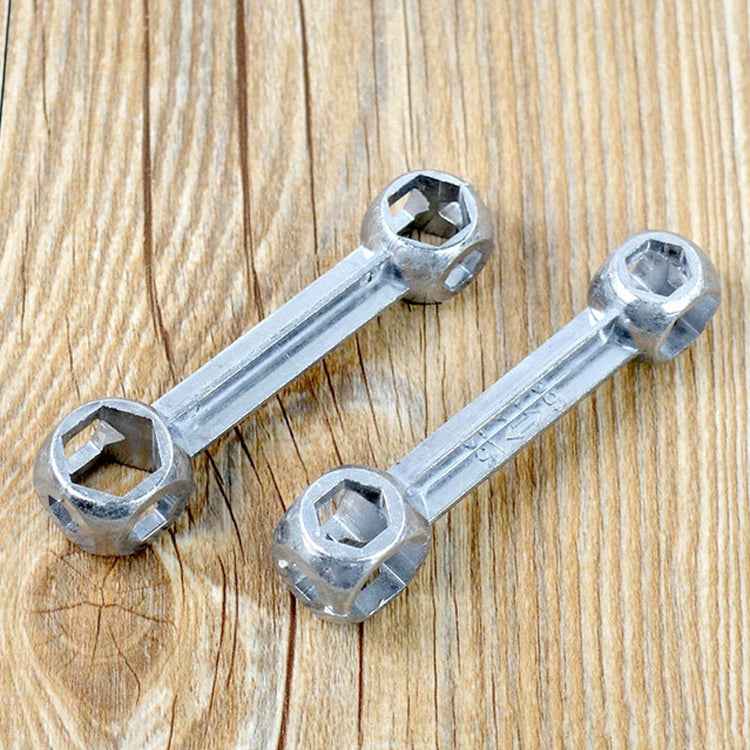 Bicycle Hexagonal Wrench Mini Pocket Multipurpose Garage Repair Gadget