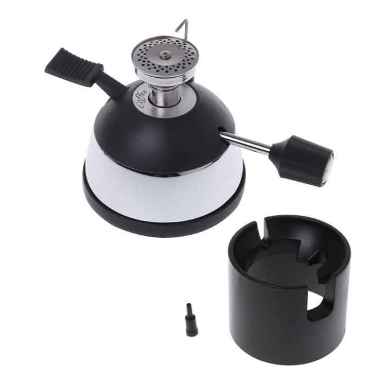 Mini Gas Burner with Ceramic Flame Head Coffee Heater Maker Coffee Stove Siphon Pot