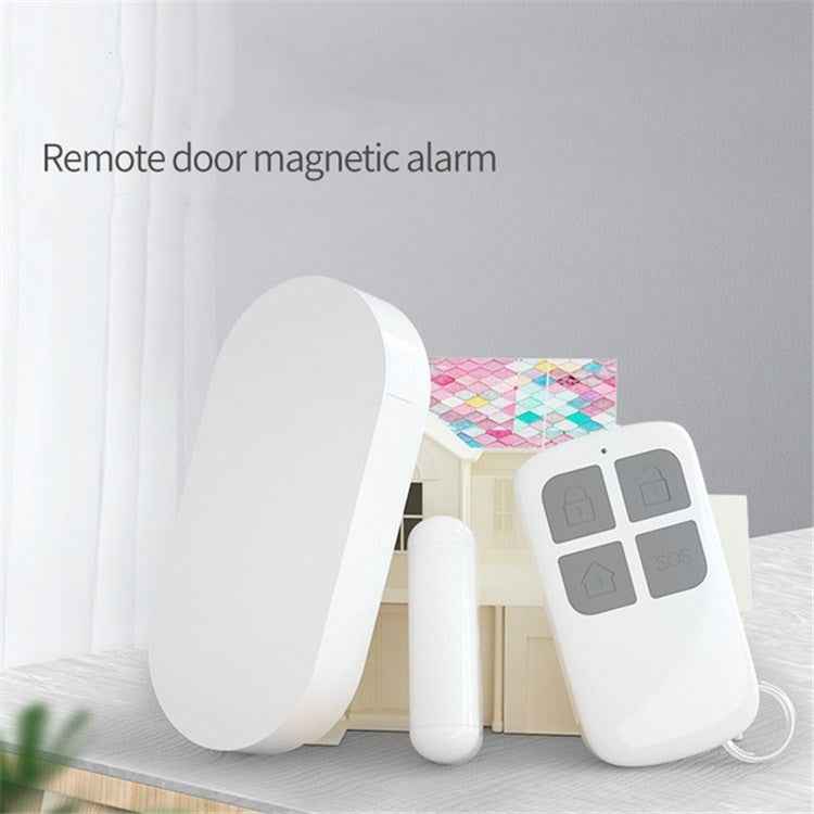 Household Door And Window Anti-theft Alarm Remote Control Wireless Door Magnetic Alarm