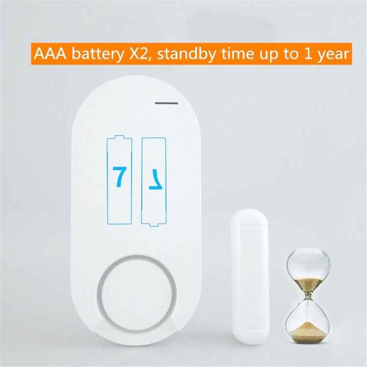 Household Door And Window Anti-theft Alarm Remote Control Wireless Door Magnetic Alarm