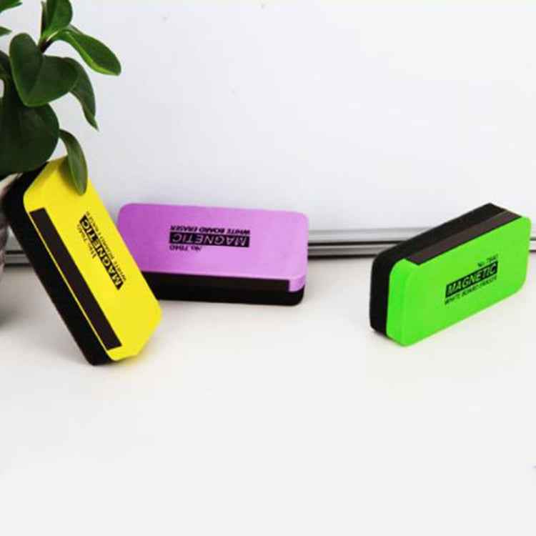 Magnetic Board Office School Blackboard Eraser Professional Cleaning Tool,Random Color Delivery