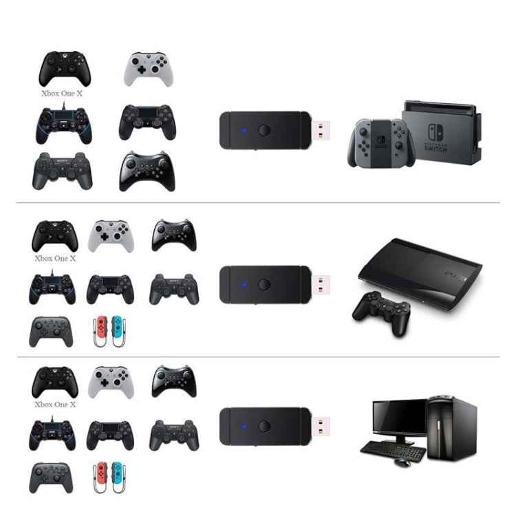 JYS-130 Wireless Bluetooth Gamepad Converter Adapter For PS3 / Switch / PC