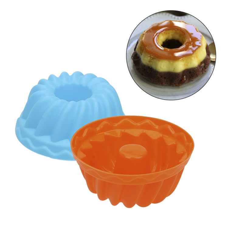 12 pcs Thread Shape Baking Jelly Mould Silicone Pudding Cupcake Muffin Donut Mold