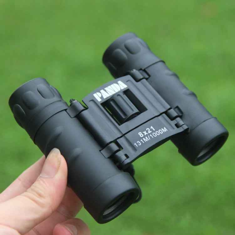 Compact 8X21 Telescope Full Optical Green Film HD Binocular Low Light Level Night Vision Telescope
