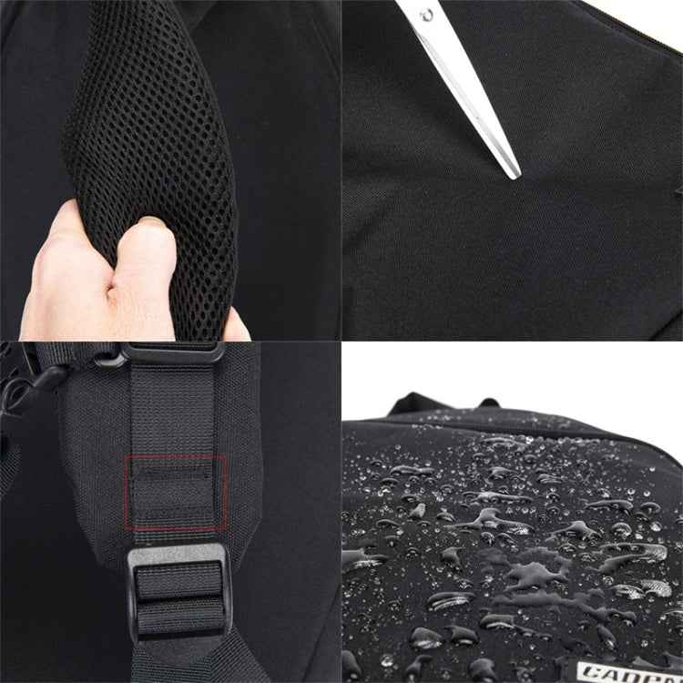 CADeN D15 Messenger Single Shoulder Multifunction Open Cover Photography Backpack Outdoor Leisure SLR Camera Backpack