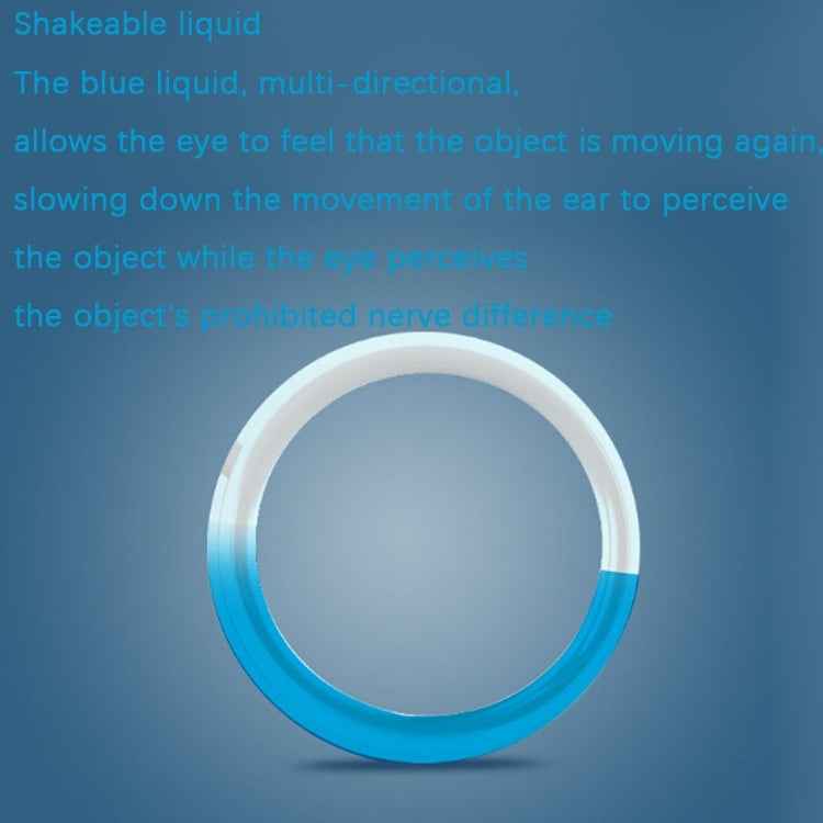 Foldable Portable No Lens Anti-motion Sickness Seasick Liquid Glasses Outdoor Travel Tool