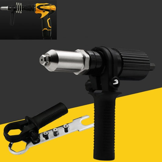 Adaptador de remachadora eléctrica con extracción de núcleo, adaptador de remachadora con extracción